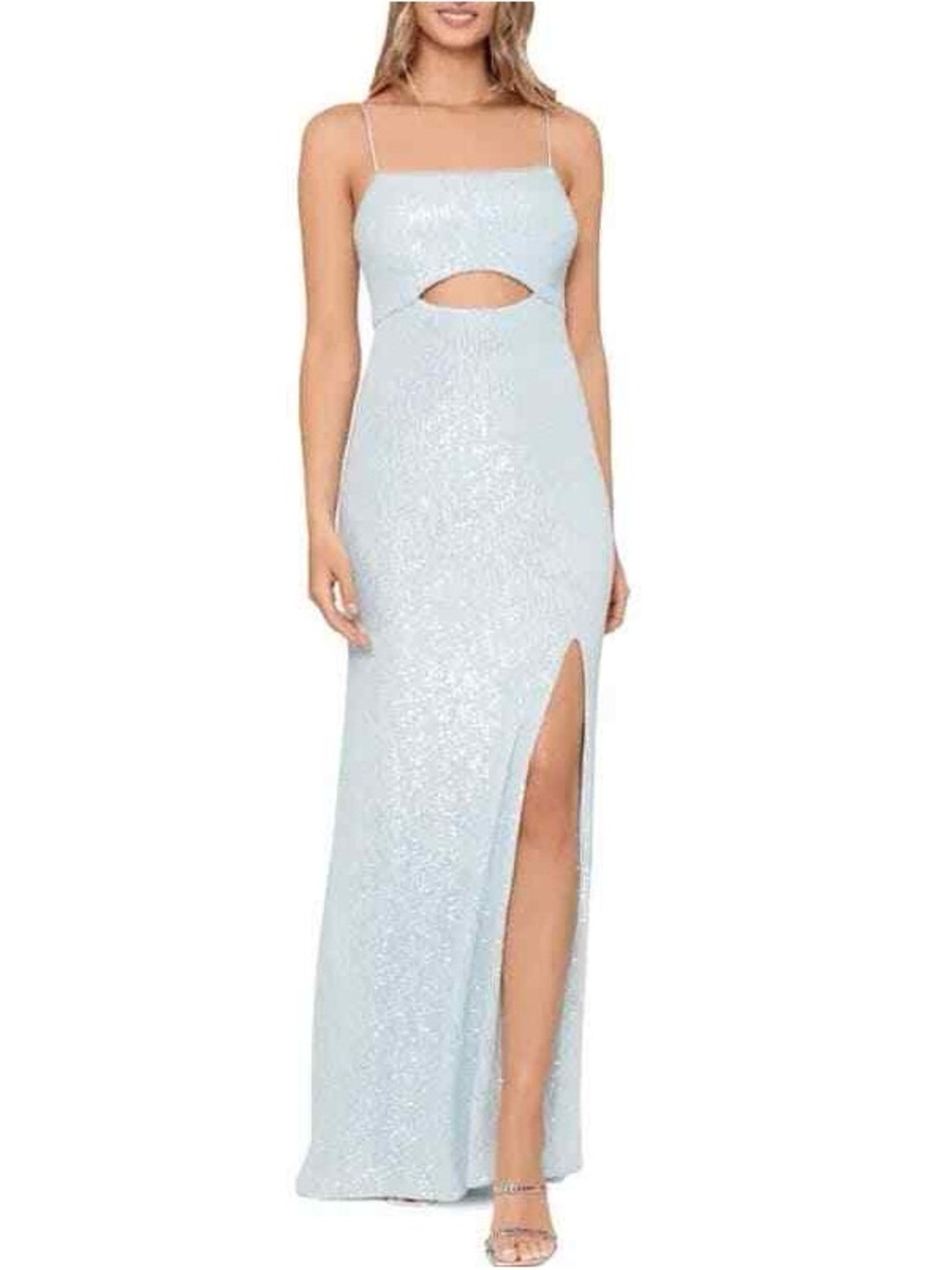 Xscape Sequin Cut Out Gown. Size 12 Women #462